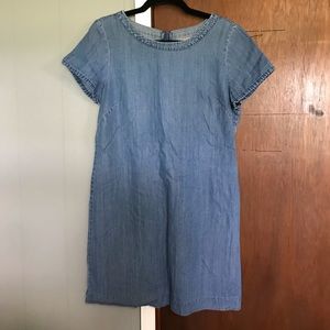 Banana Republic Denim Sheath Dress size 14 petite